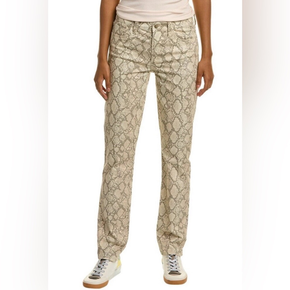 Joe’s Jeans The Lara Snakeskin Mid-Ride cigarette Jeans size 25